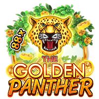 Golden Panther স্লট গেমের প্যান্থার থিমের কভার আর্ট